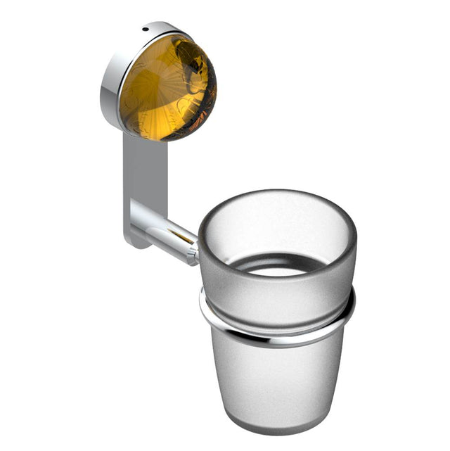 THG - Tumbler holder, wall mounted - Matt Umber PVD