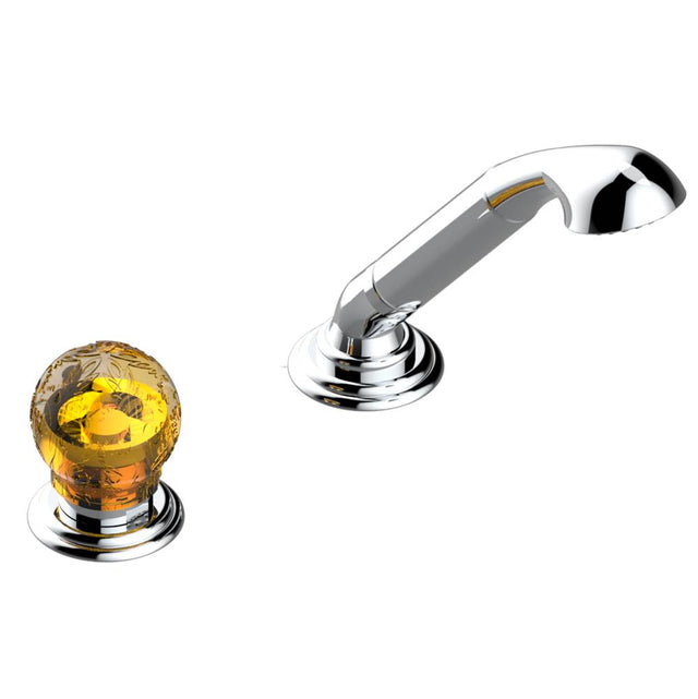 THG - Deck mounted mixer with handshower, progressive cartridge - Matt Umber PVD
