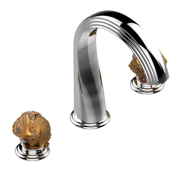 THG - Roman tub set with 3/4'' valves - Matt Umber PVD