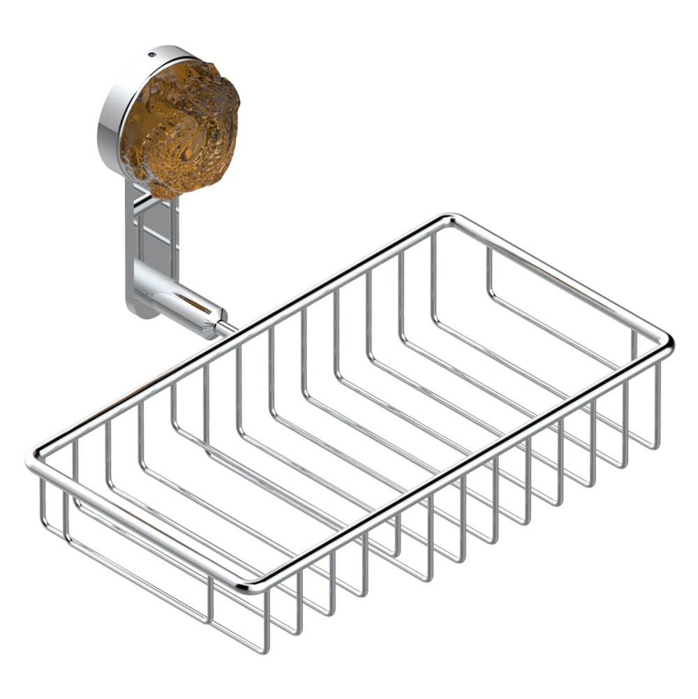 THG - Soap and sponge holder, wall mounted - Matt Umber PVD