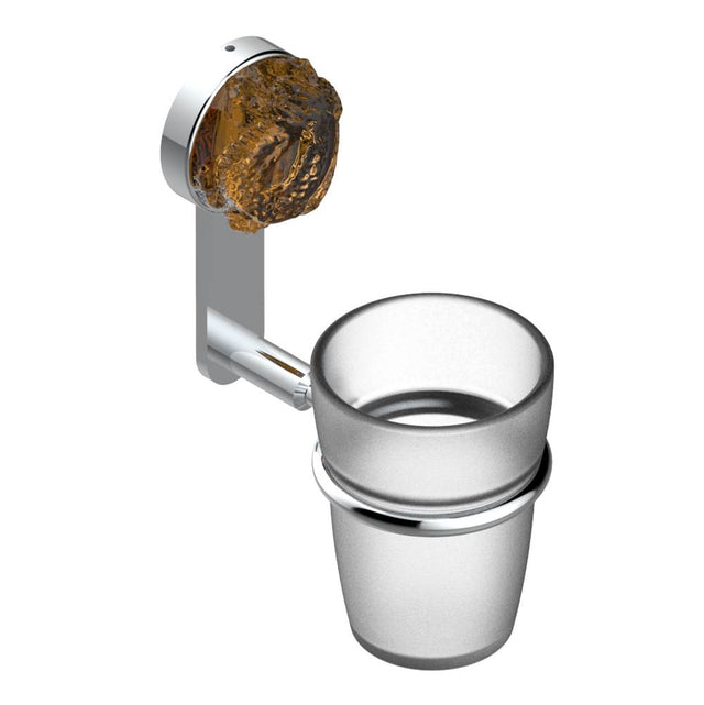 THG - Tumbler holder, wall mounted - Matt Umber PVD