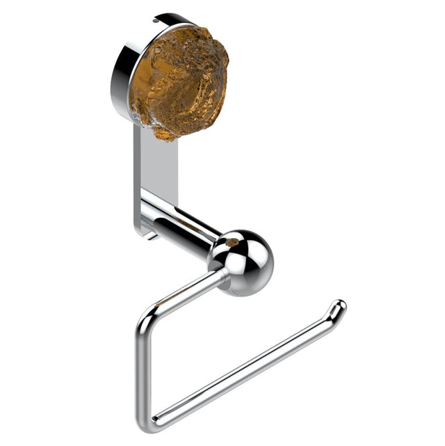 THG - Toilet paper holder, single mount without cover - Matt Umber PVD