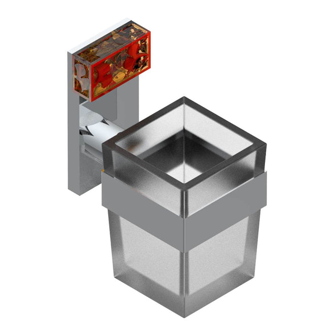 THG - Tumbler holder, wall mounted - Matt Umber PVD