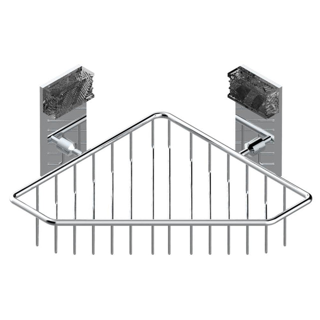 THG - Large corner soap basket, wall mounted - Matt Umber PVD