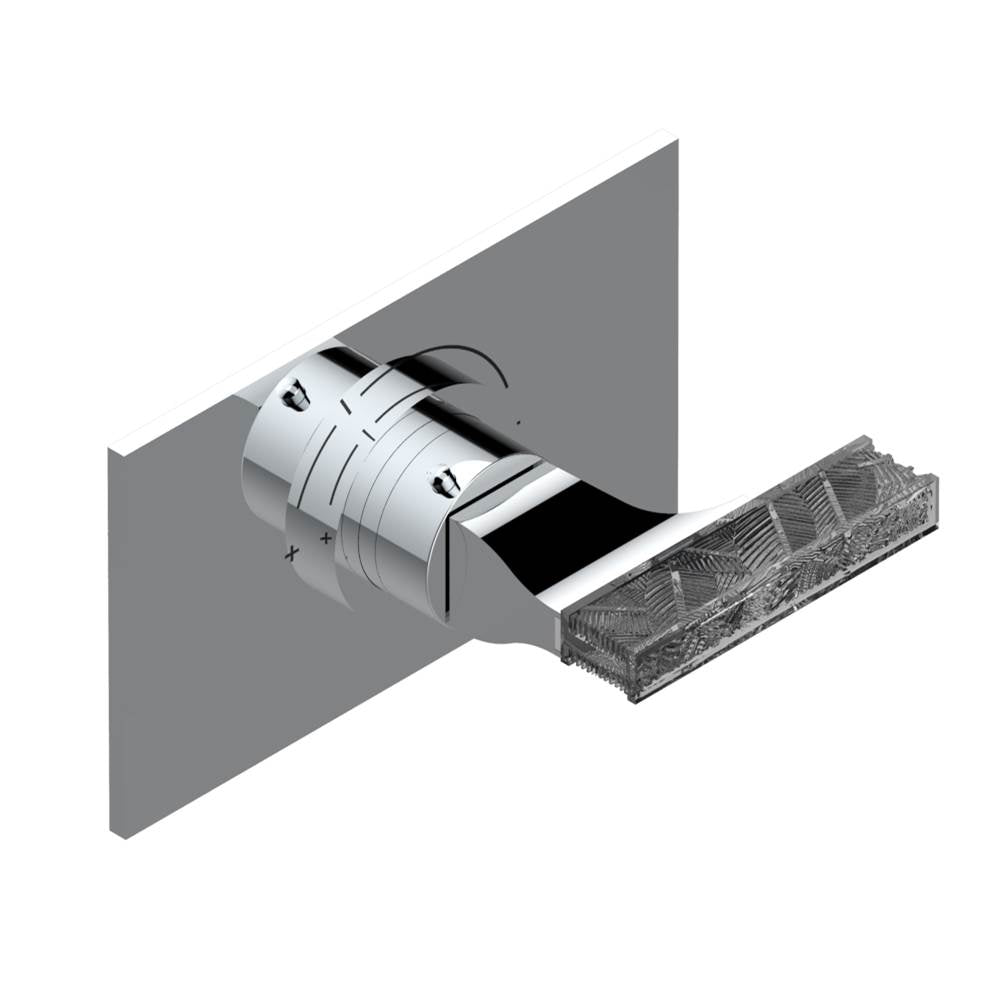 THG - Trim for THG thermostatic valve, rough part supplied with fixing box ref.5 200AE/US - Matt Umber PVD