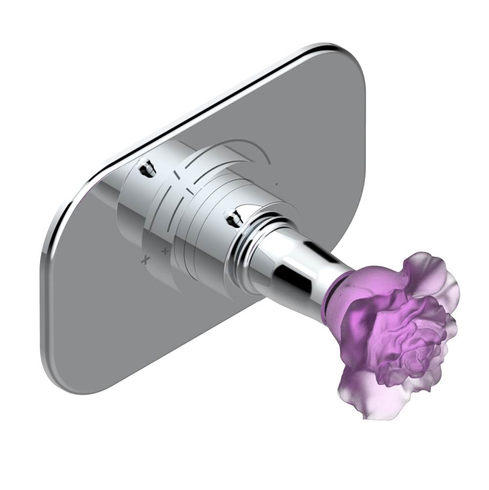 THG - Trim for THG thermostatic valve, rough part supplied with fixing box ref.5 200AE/US - Matt Umber PVD