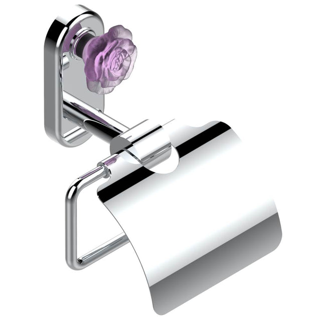 THG - Toilet paper holder, single mount with cover - Matt Umber PVD
