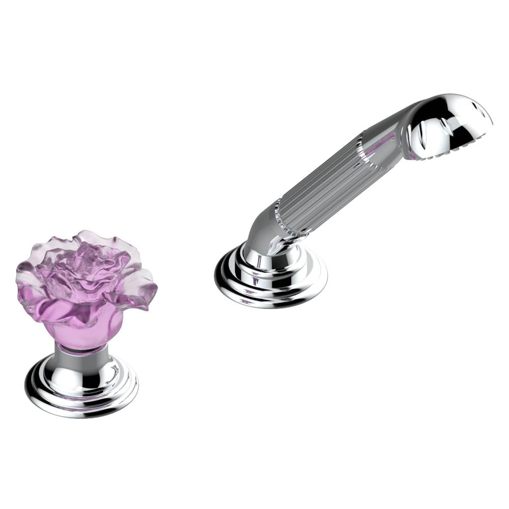 THG - Deck mounted mixer with handshower, progressive cartridge - Matt Umber PVD