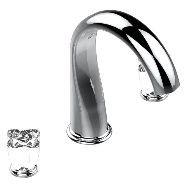 THG - Roman tub set with 3/4'' valves - Matt Umber PVD