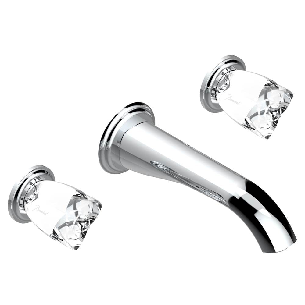 THG - Trim for wall mounted 3-hole lavatory set only - Matt Umber PVD