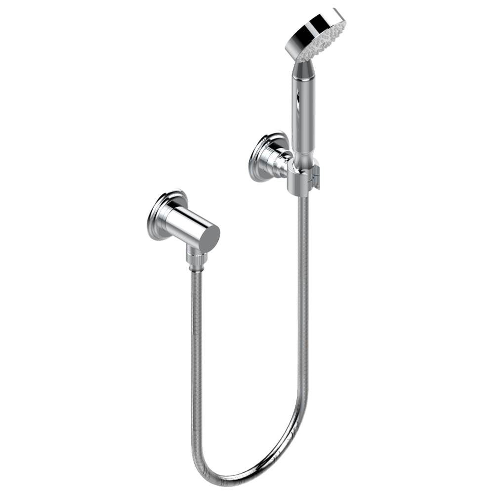 THG - Wall mounted handshower with separate fixed hook - Matt Umber PVD