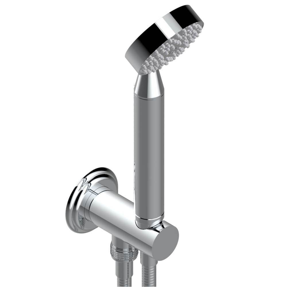 THG - Wall mounted handshower with integrated fixed hook - Matt Umber PVD