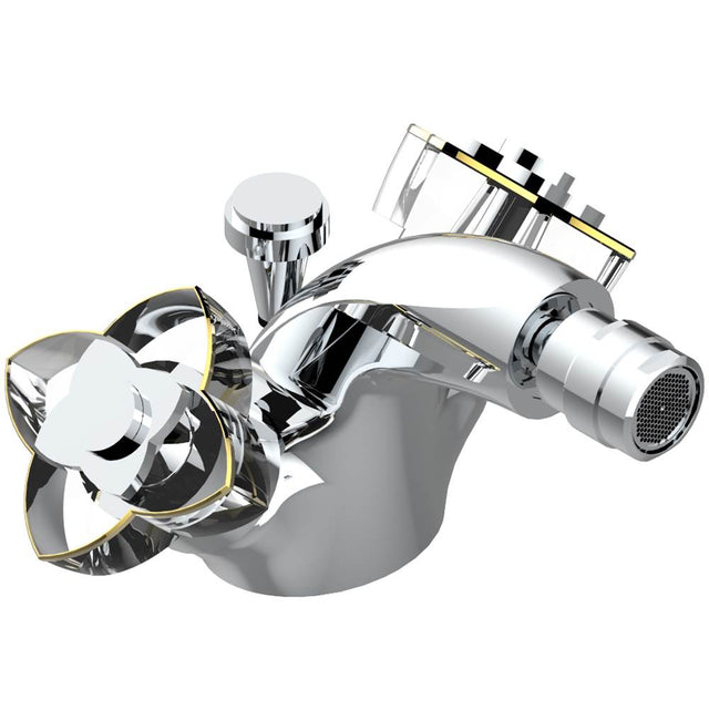 THG - Single hole bidet faucet with drain - Matt Umber PVD