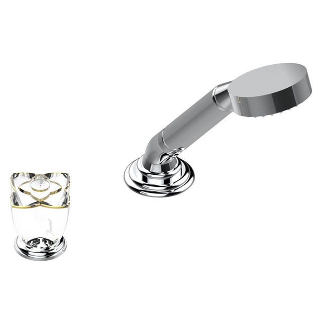 THG - Deck mounted mixer with handshower, progressive cartridge - Matt Umber PVD