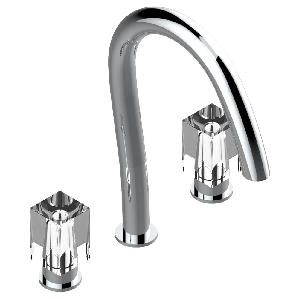 THG - Widespread lavatory set with drain - Matt Umber PVD