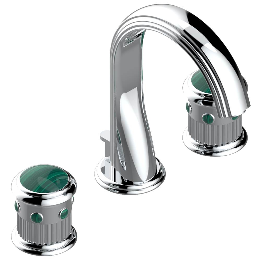 THG - Widespread lavatory set with drain - Matt Umber PVD