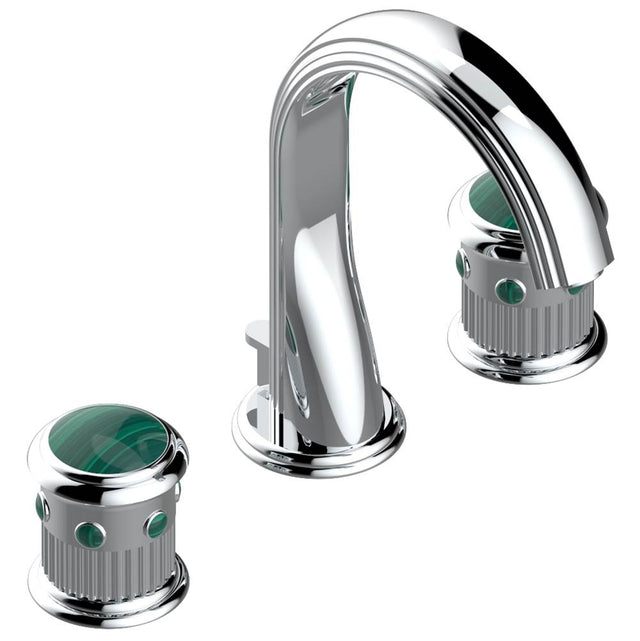 THG - Widespread lavatory set with drain - Matt Umber PVD