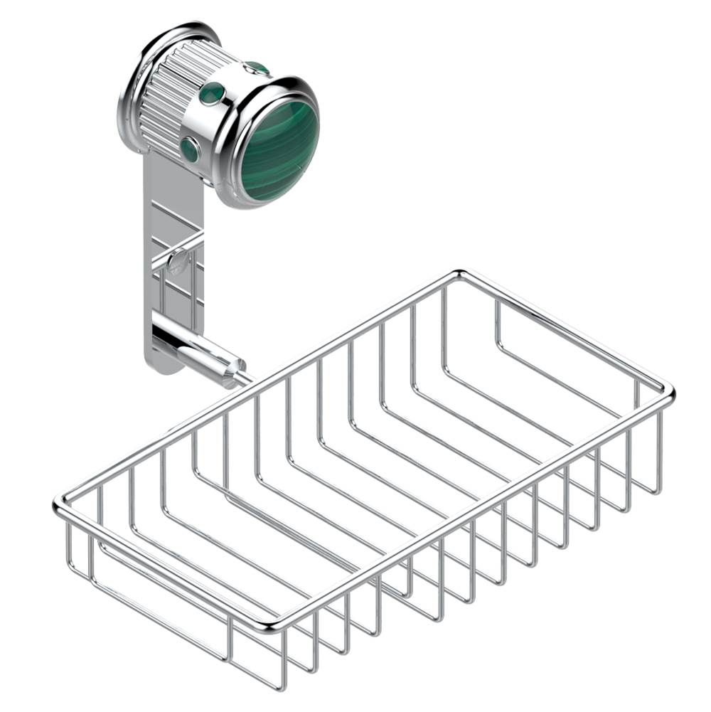 THG - Soap and sponge holder, wall mounted - Matt Umber PVD
