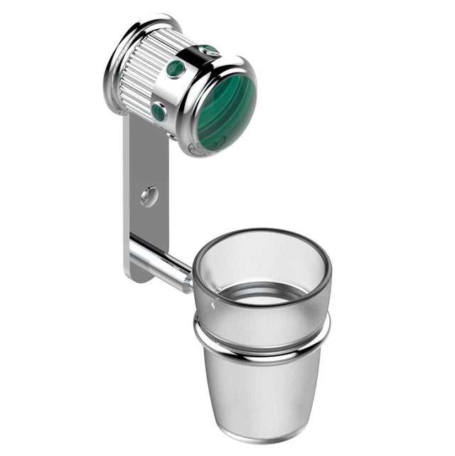 THG - Tumbler holder, wall mounted - Matt Umber PVD