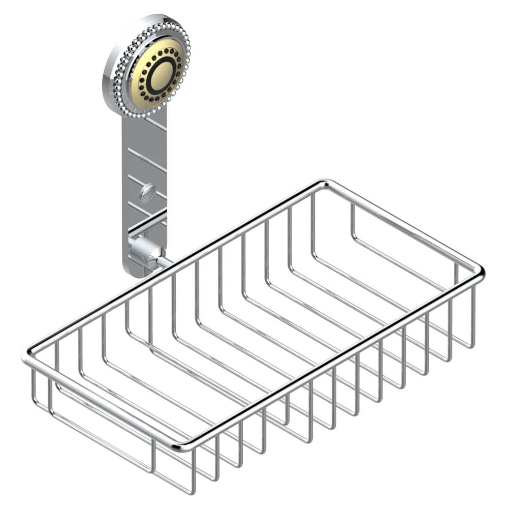 THG - Soap and sponge holder, wall mounted - Matt Umber PVD