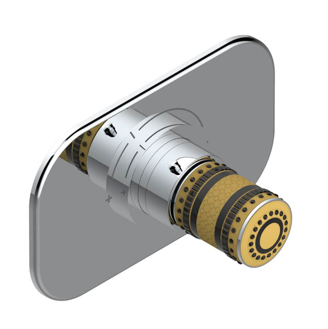 THG - Trim for THG thermostatic valve, rough part supplied with fixing box ref.5 200AE/US - Matt Umber PVD