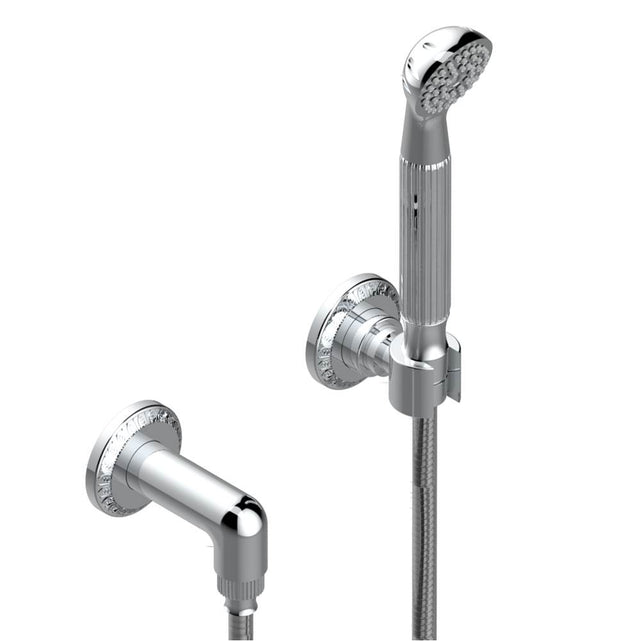 THG - Wall mounted handshower with separate fixed hook - Matt Umber PVD