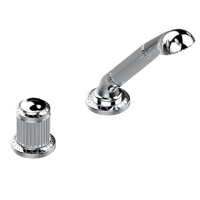 THG - Deck mounted mixer with handshower, progressive cartridge - Matt Umber PVD