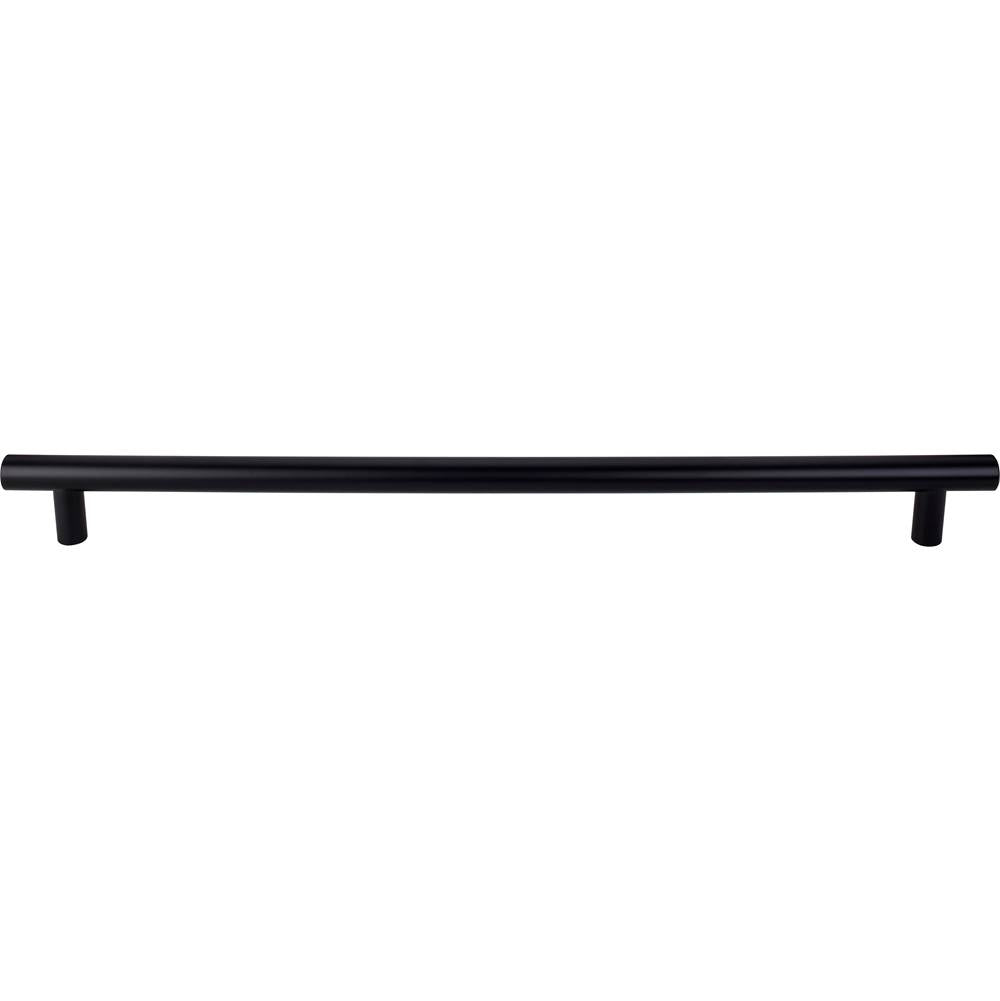 Top Knobs - Hopewell Appliance Pull 12 Inch (c-c) Flat Black - Flat Black