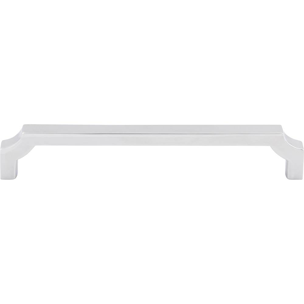 Top Knobs - Davenport Pull 6 5/16 Inch (c-c) Polished Chrome - Polished Chrome