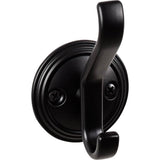 Top Knobs - Reeded Hook 3 1/8 Inch Flat Black - Flat Black