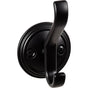 Top Knobs - Reeded Hook 3 1/8 Inch Flat Black - Flat Black