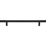 Top Knobs - Burnham Pull 7 9/16 Inch (c-c) Flat Black - Flat Black