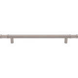 Top Knobs - Burnham Appliance Pull 12 Inch (c-c) Brushed Satin Nickel - Brushed Satin Nickel