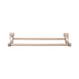 Top Knobs - Aqua Bath Towel Bar 30 Inch Double Brushed Bronze - Brushed Bronze