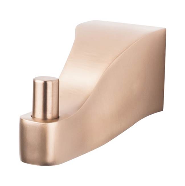 Top Knobs - Aqua Bath Single Hook  Brushed Bronze - Brushed Bronze