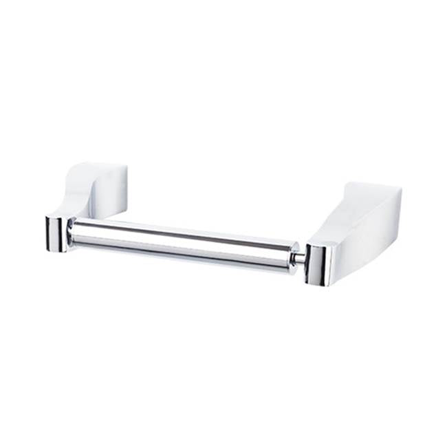 Top Knobs - Aqua Bath Tissue Holder  Polished Chrome - Polished Chrome