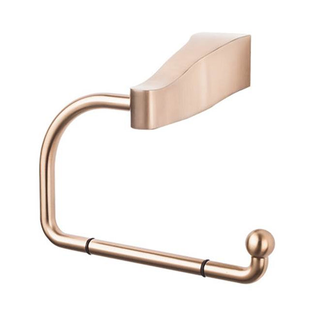 Top Knobs - Aqua Bath Tissue Hook  Brushed Bronze - Brushed Bronze