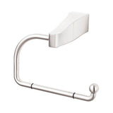 Top Knobs - Aqua Bath Tissue Hook  Brushed Satin Nickel - Brushed Satin Nickel