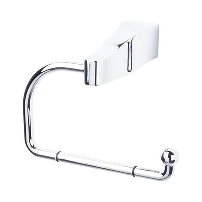 Top Knobs - Aqua Bath Tissue Hook  Polished Chrome - Polished Chrome