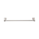 Top Knobs - Aqua Bath Towel Bar 24 Inch Single Brushed Satin Nickel - Brushed Satin Nickel
