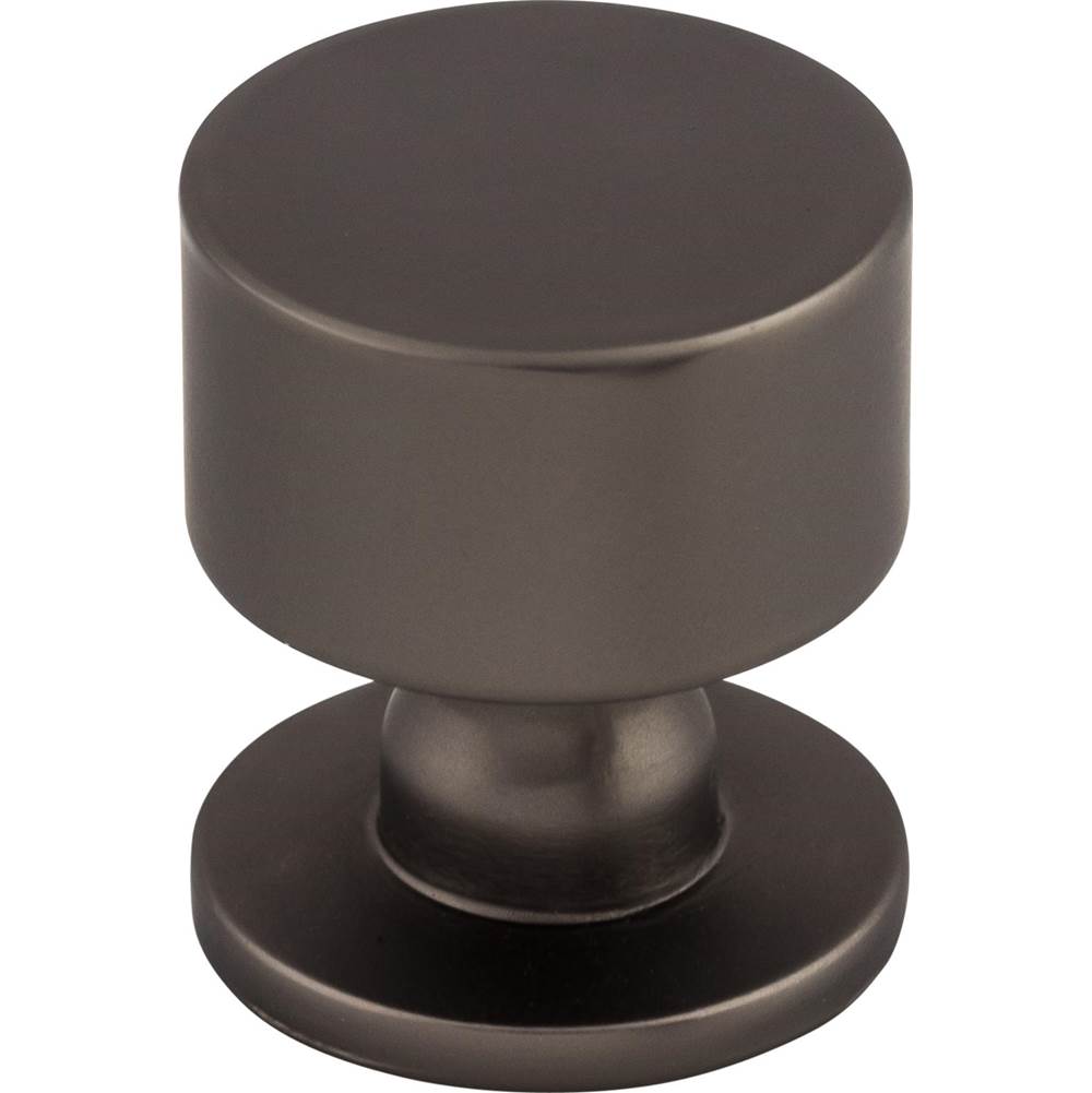 Top Knobs - Lily Knob 1 1/8 inch Ash Gray - Ash Gray