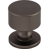 Top Knobs - Lily Knob 1 1/8 inch Ash Gray - Ash Gray