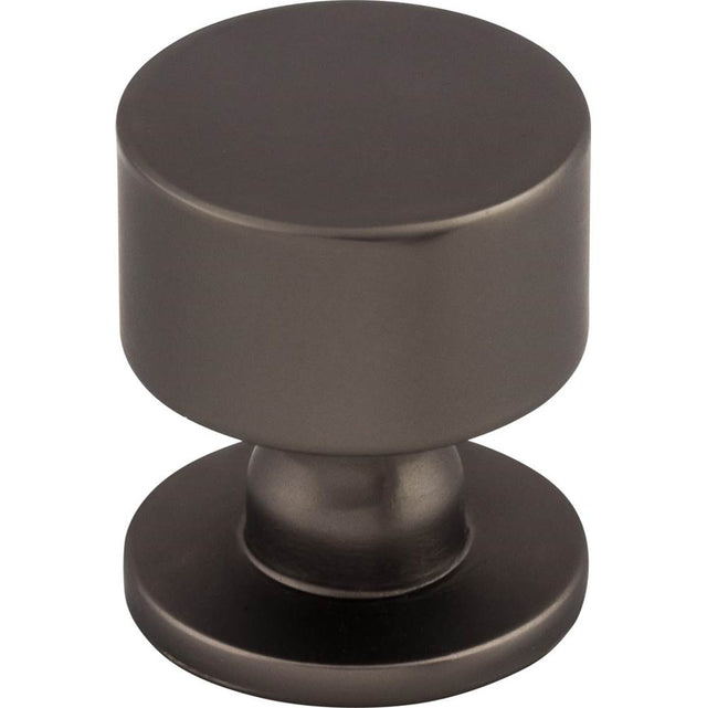 Top Knobs - Lily Knob 1 1/8 inch Ash Gray - Ash Gray