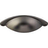 Top Knobs - Arendal Cup Pull 2 1/2 Inch (c-c) Ash Gray - Ash Gray