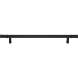 Top Knobs - Burnham Pull 8 13/16 Inch (c-c) Flat Black - Flat Black