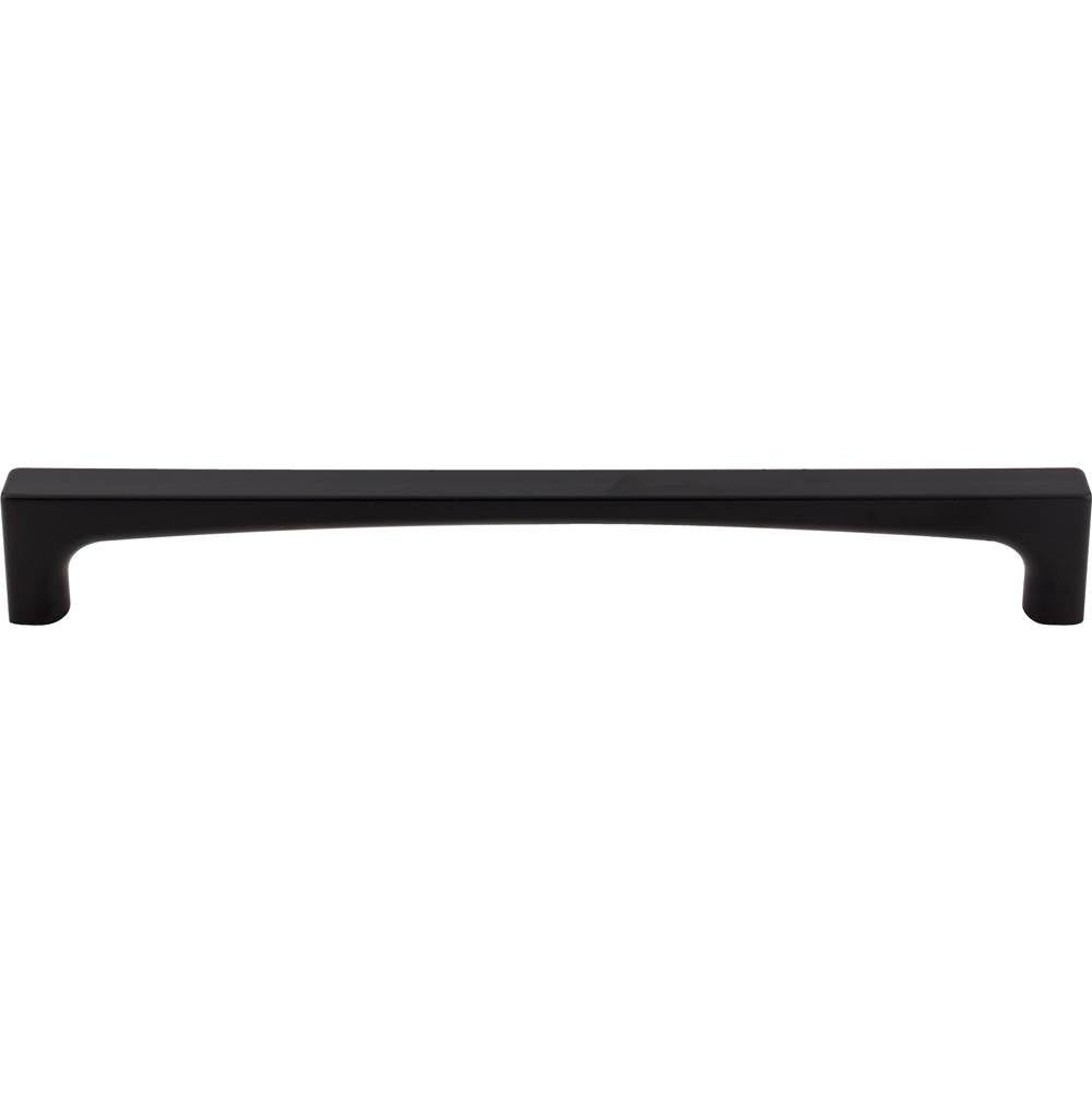 Top Knobs - Riverside Appliance Pull 12 Inch (c-c) Flat Black - Flat Black