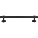 Top Knobs - Ellis Pull 6 5/16 Inch (c-c) Flat Black - Flat Black