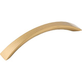 Crescent Flair Pull 5 1/16 Inch (c-c) Brushed Satin Nickel