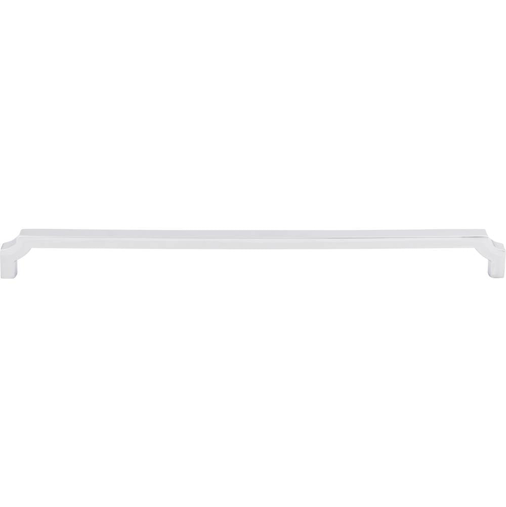 Top Knobs - Davenport Pull 12 Inch (c-c) Polished Chrome - Polished Chrome