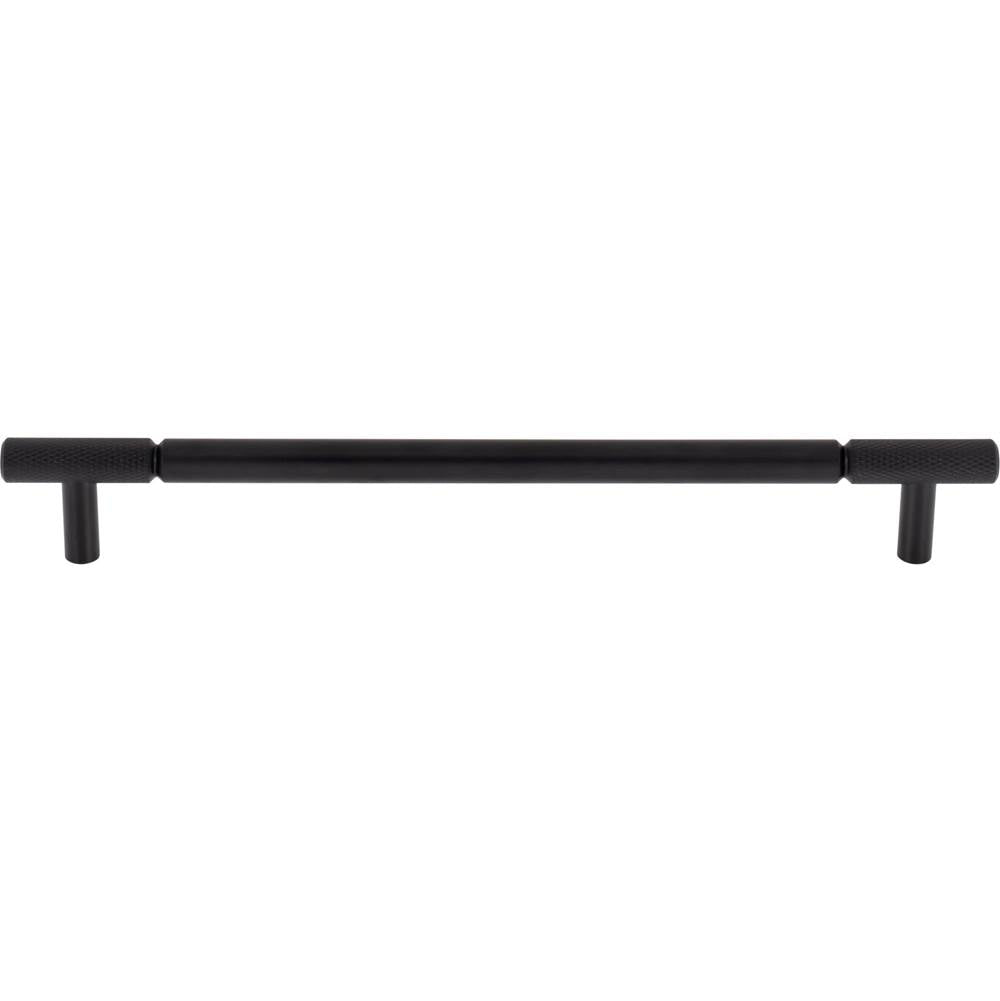 Top Knobs - Prestwick Pull 8 13/16 Inch (c-c) Flat Black - Flat Black